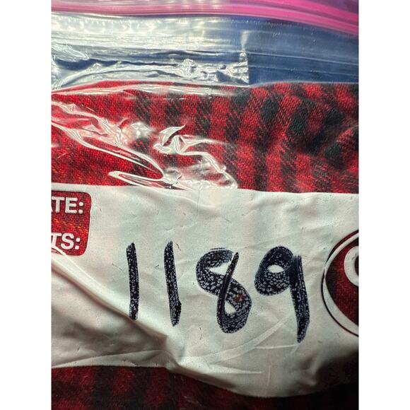 Columbia plaid button down flannel womens medium outdoor hiking casual western - Picture 7 of 7